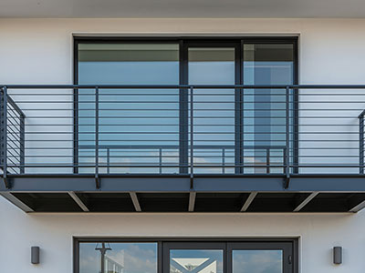 Balkonkonstruktion aus Metall